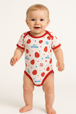 Pack of 3 Baby Bodysuits – Avocado Print