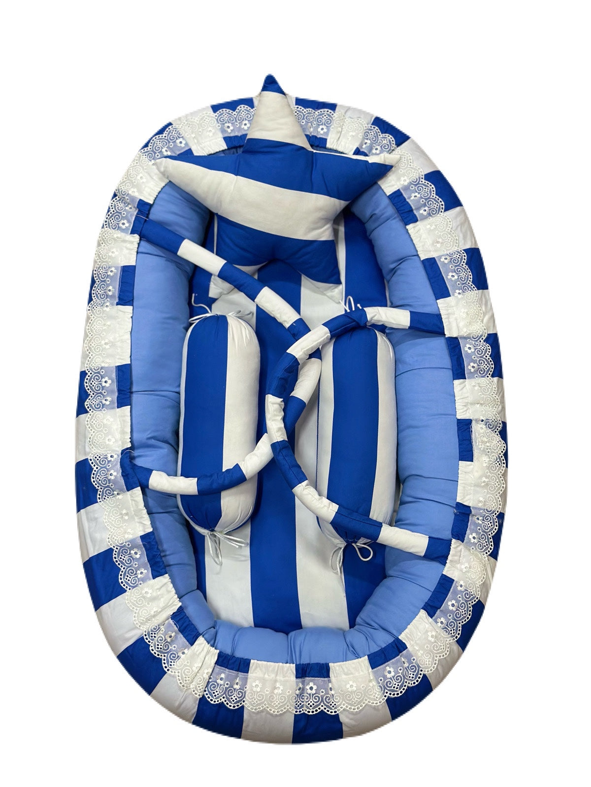 Newborn Snuggle Bed - BLUE