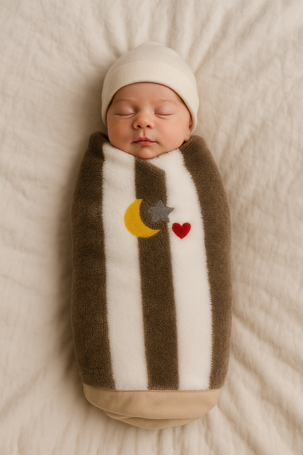 Baby Blanket – Moon & Heart Dreams