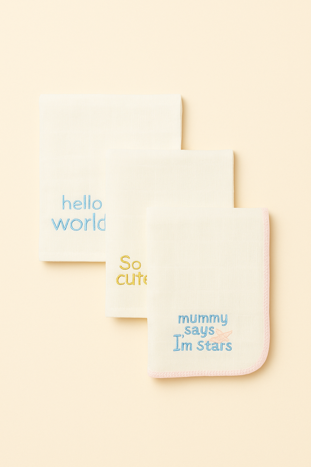 Baby Head Scarf Set – Pack of 3