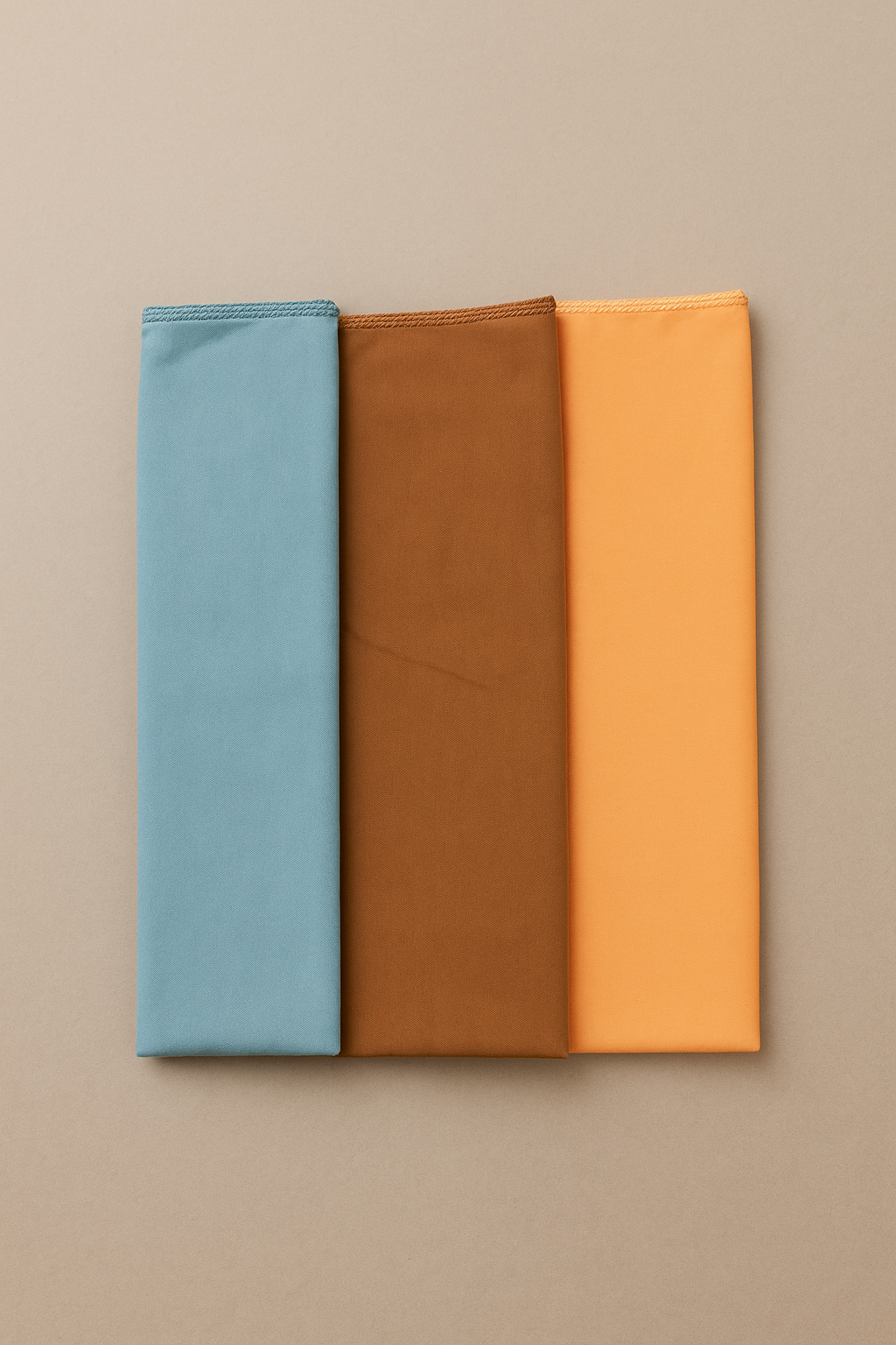 Solid Color Baby Head Scarf – Pack of 3 | Soft Cotton Essentials