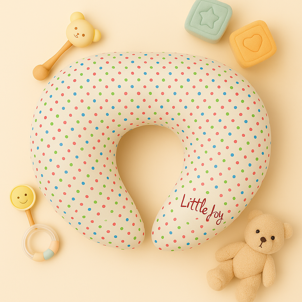 Little Joy Nursing Pillow – Polka Dot Delight
