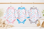 Little Joy Baby Bodysuits Printed Full sleeve – (Pack of 3)