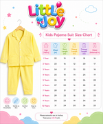 Baby Pajama Suit Blended Collar - with White Piping