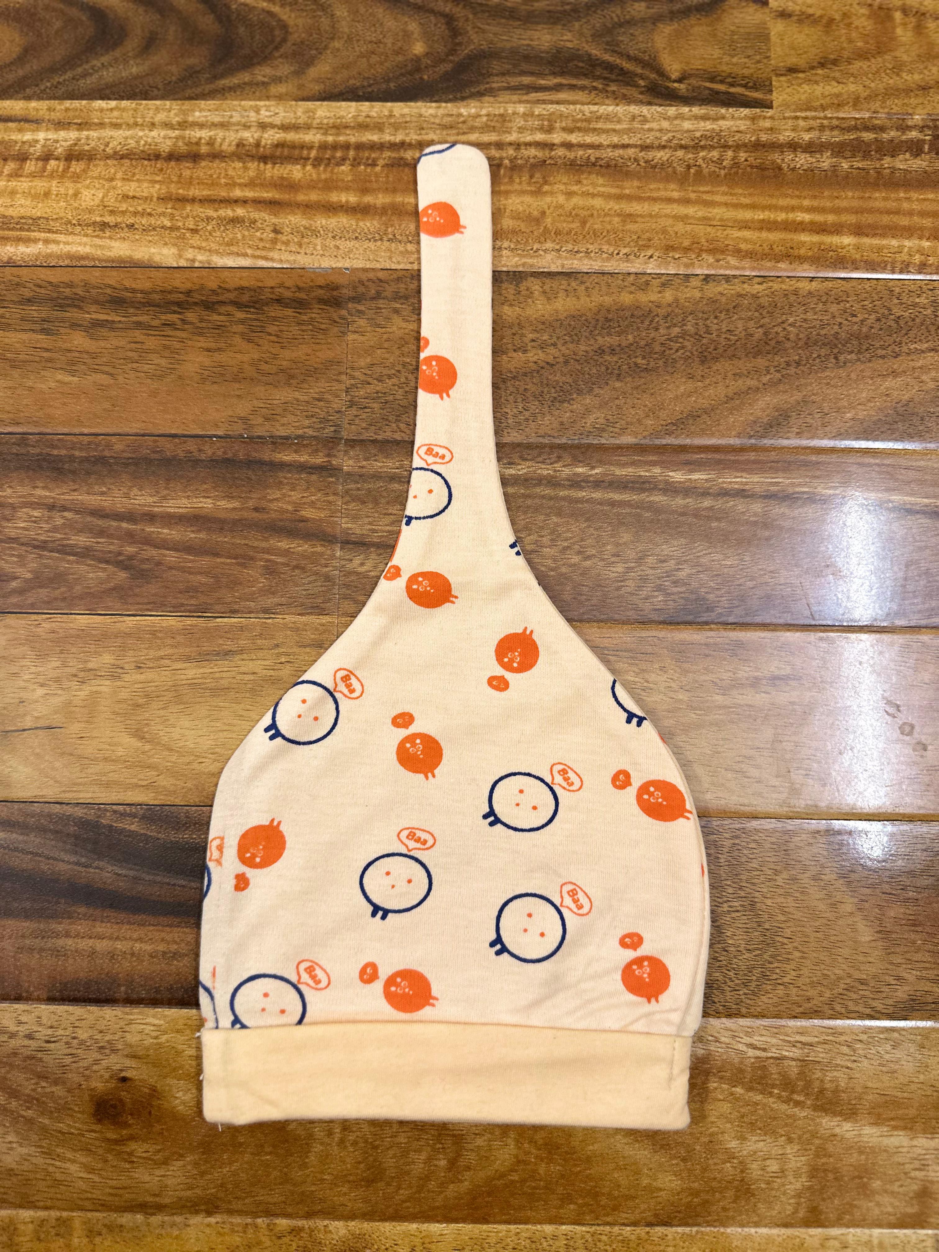 Baby Cotton Cap – Soft & Stretchable