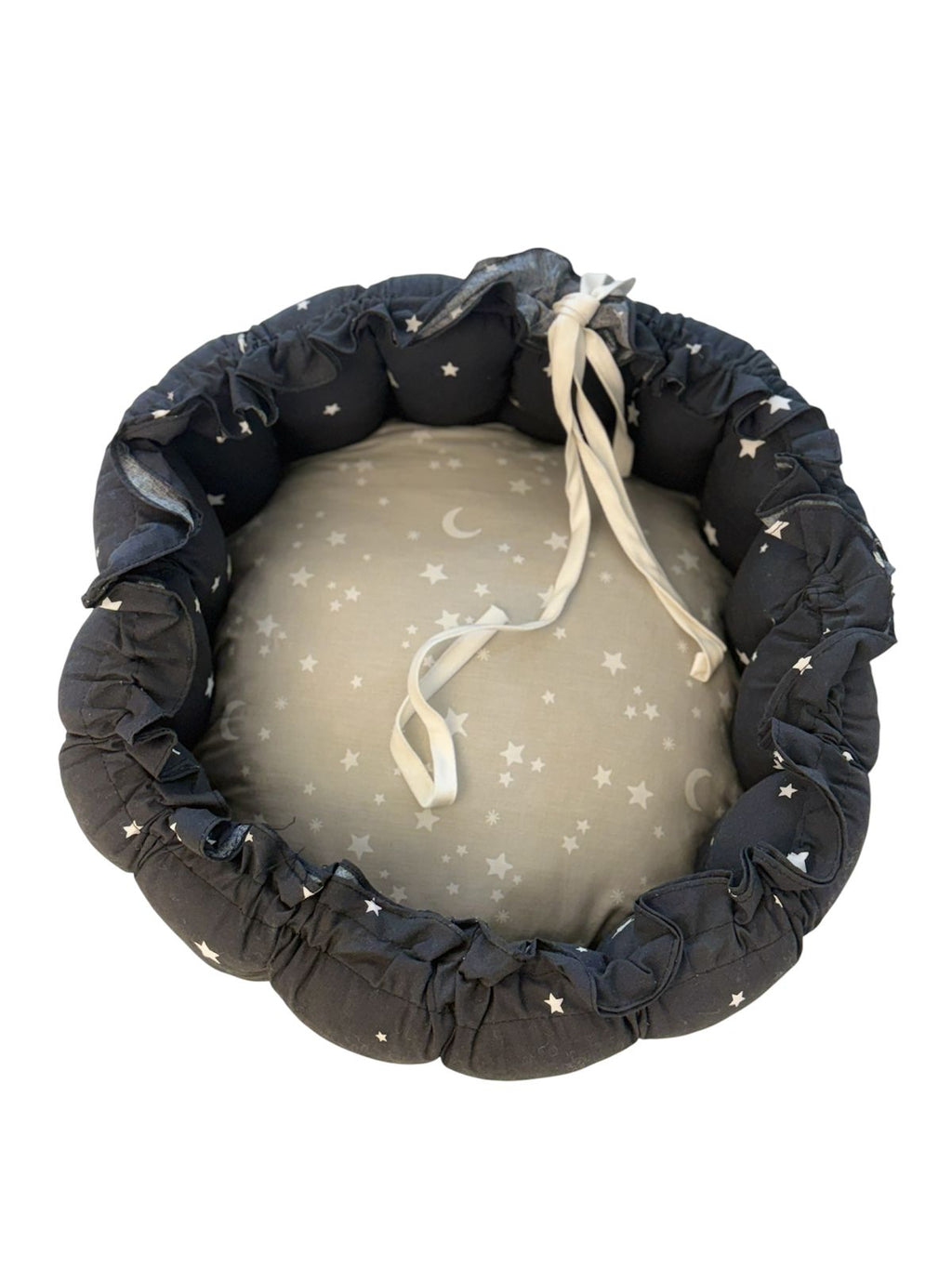 Little Joy® Snuggle Bed with Star & Moon Print – Cozy Baby Nest