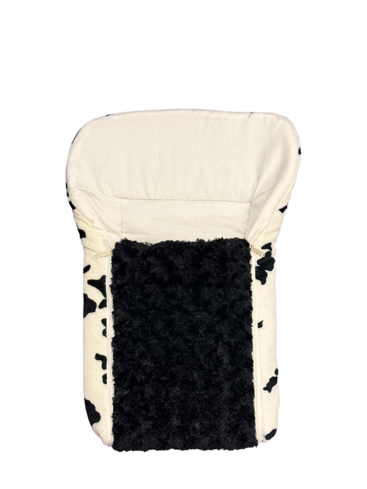 Cozy Baby Sleeping & Carrying Bag – Cow Print Design