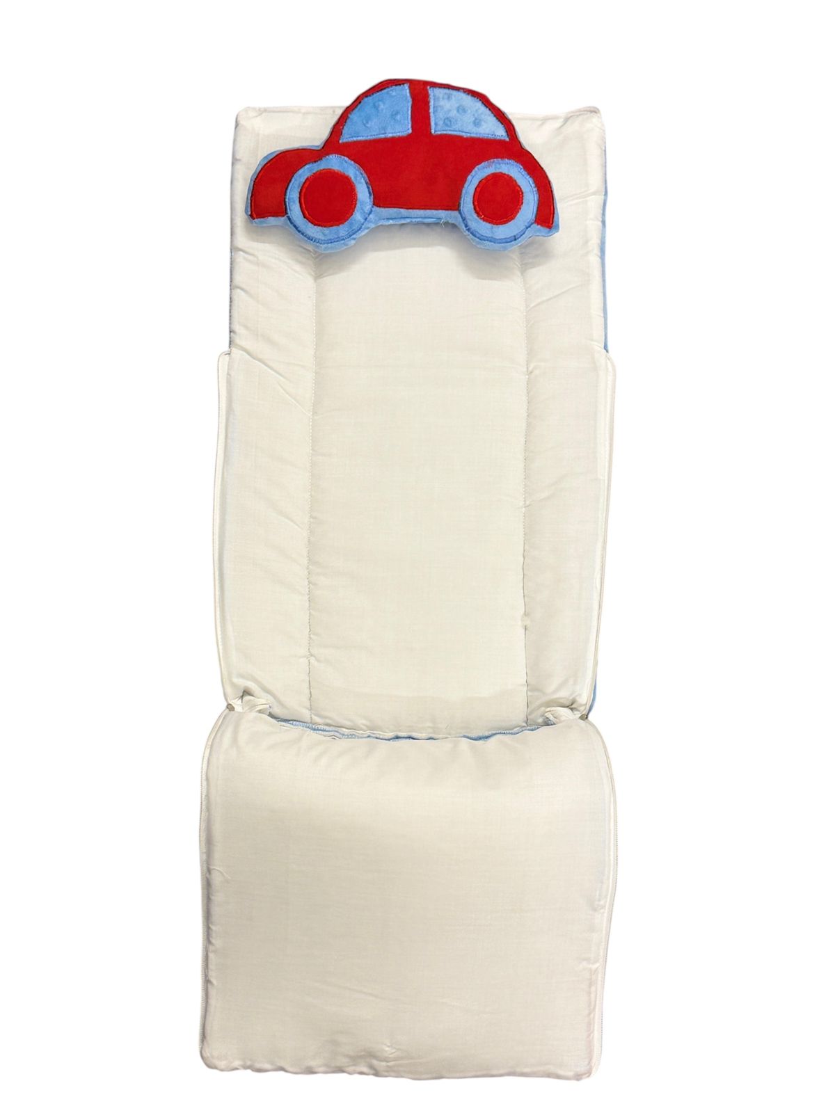 Baby Sleeping & Carrying Bag – Red Car Design (Blue & Red)
