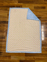 Newborn premium Velour Blanket - Polka Dot
