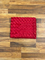 Newborn premium Velour Blanket - Red