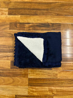 Newborn premium Velour Blanket - Blue