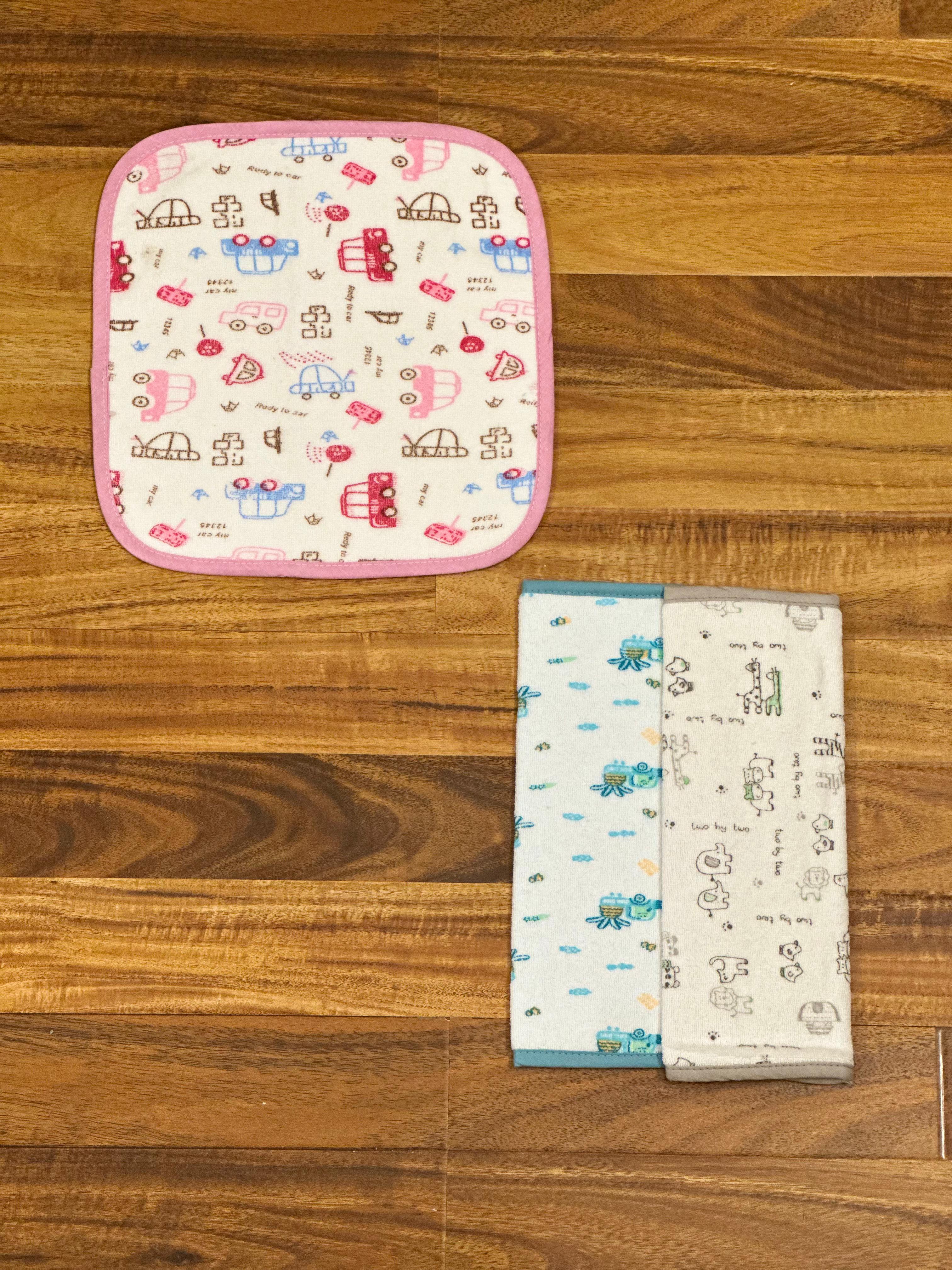 Baby Face Towel Set – Printed Design (Pack of 3)