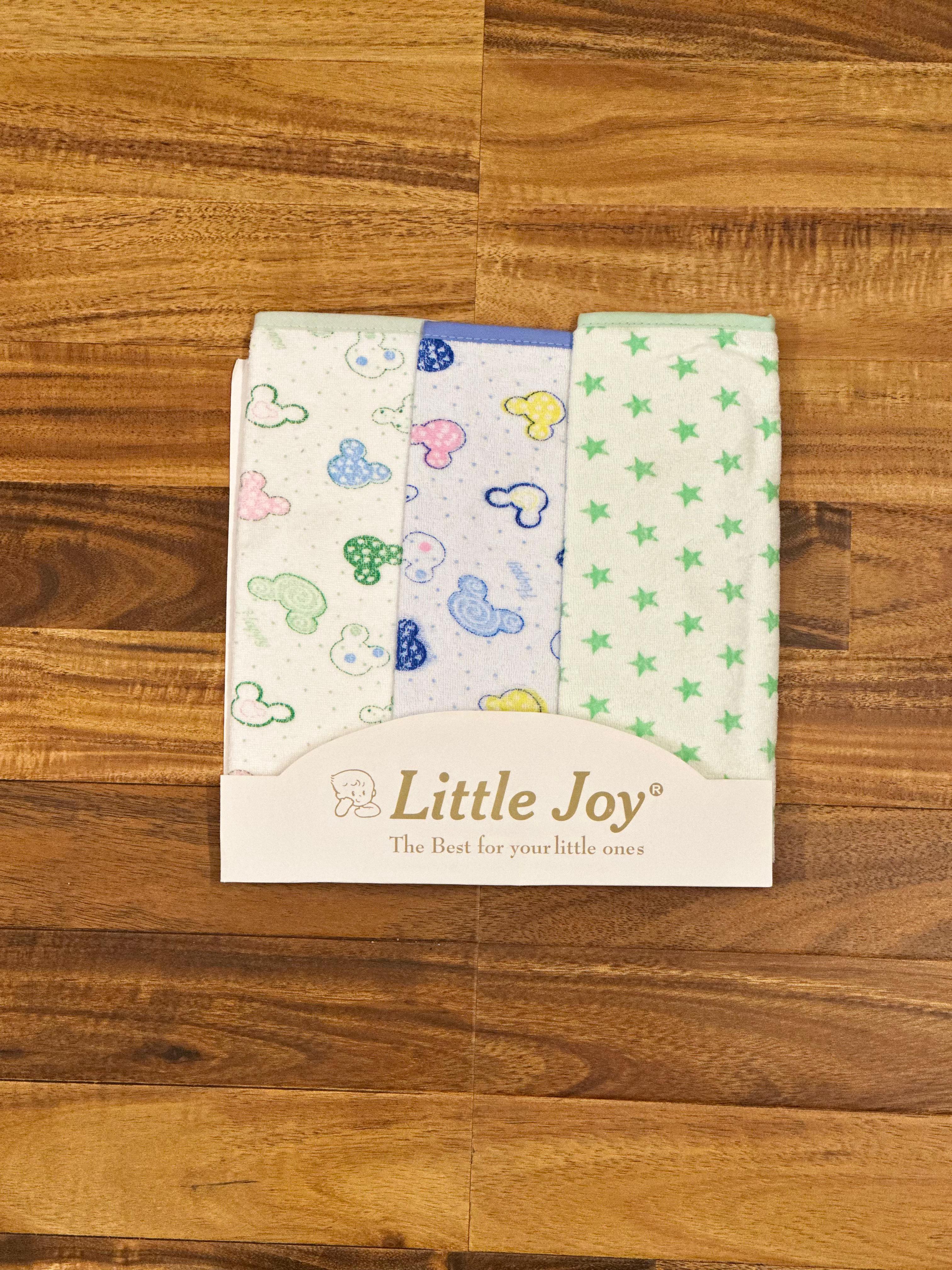 Pack of 3 Printed Baby Face Towels