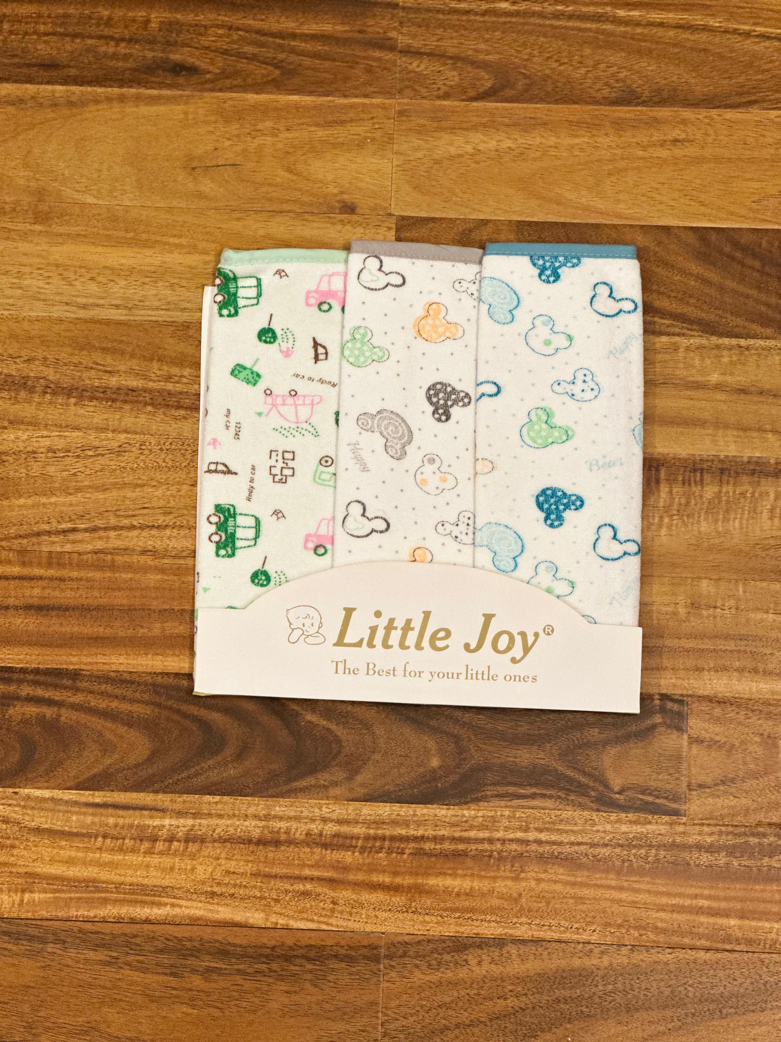 Pack of 3 Printed Baby Face Towels
