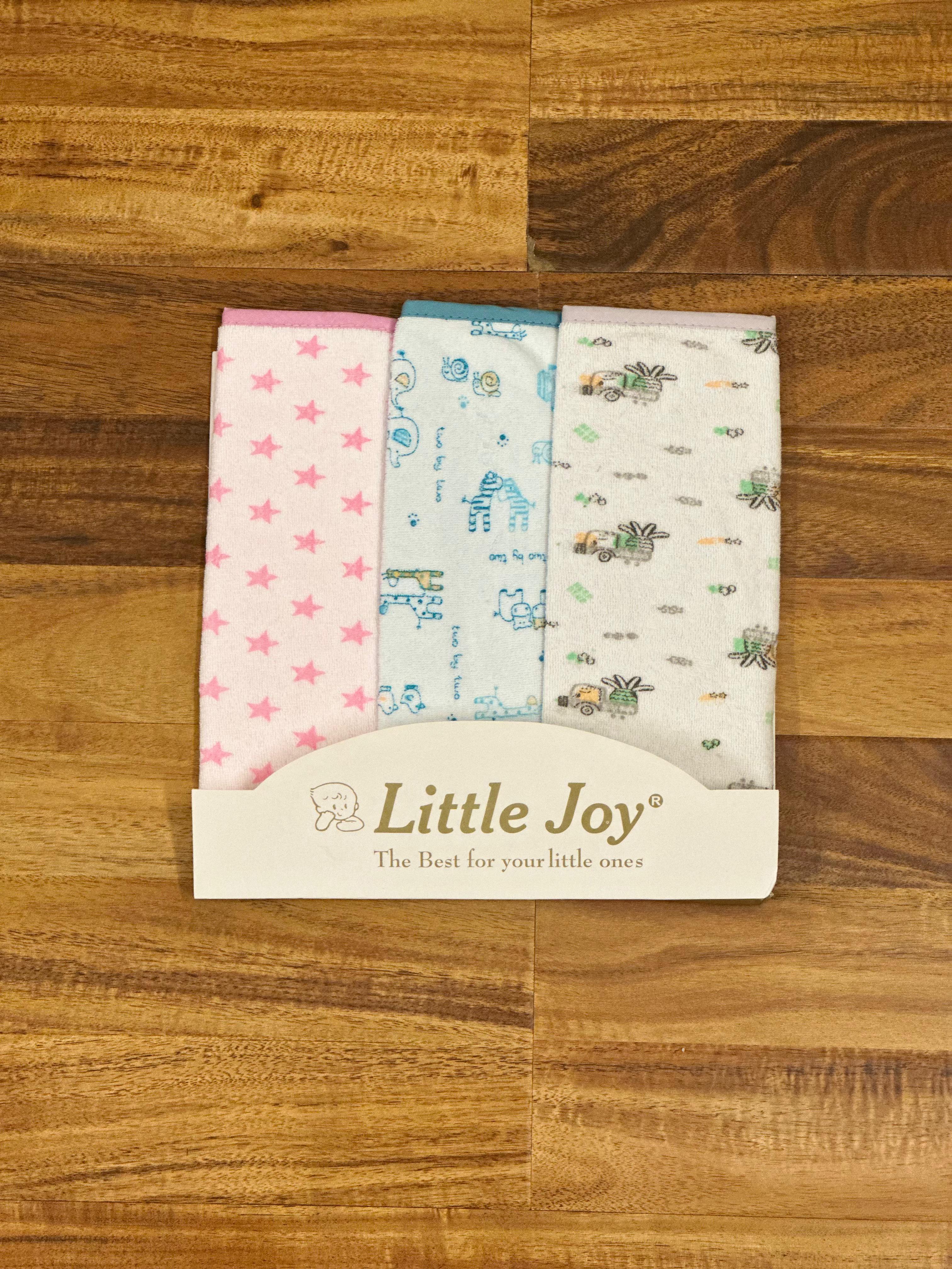 Printed Baby Face Towels -  Pack of 3