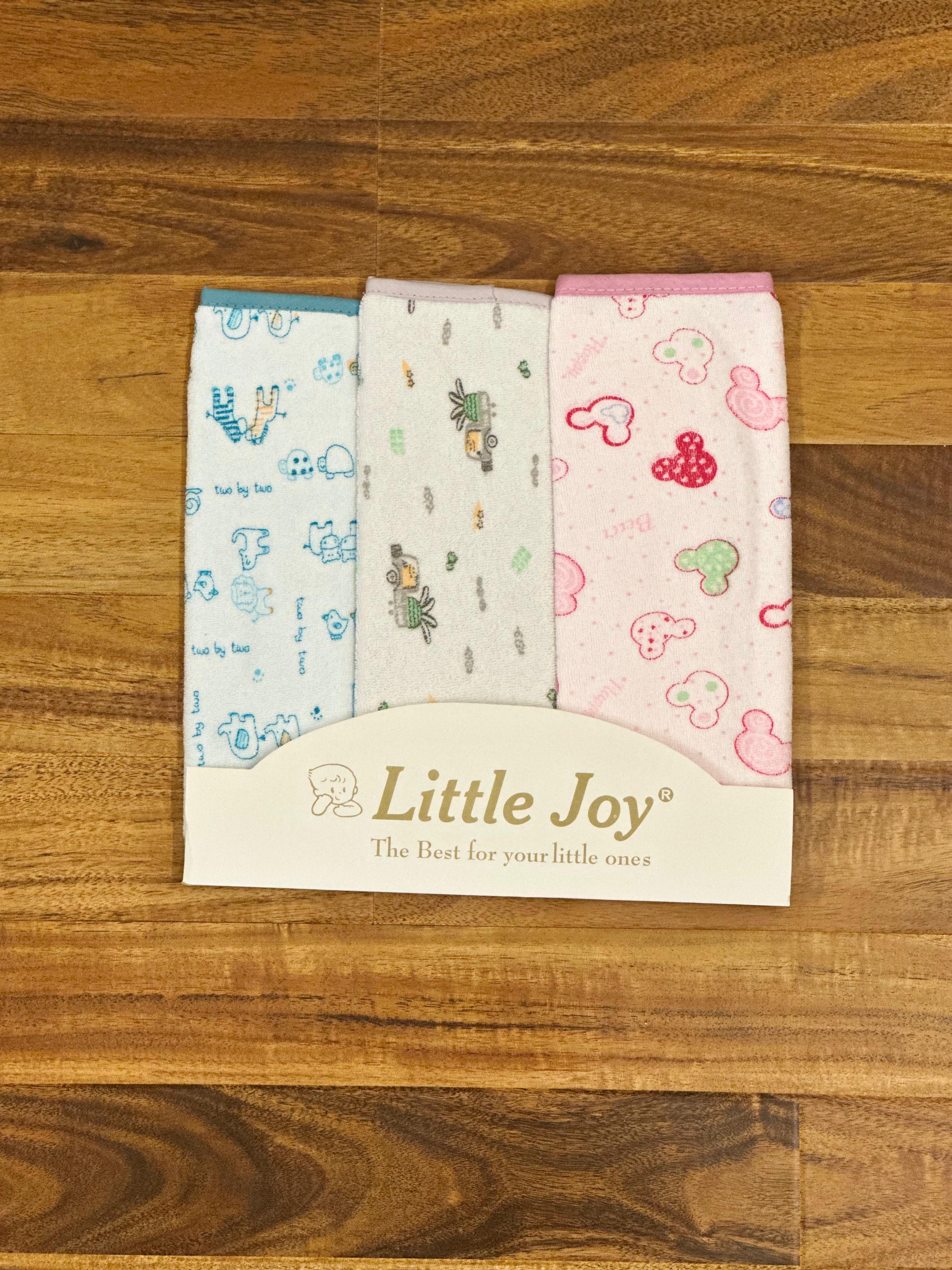 Printed Baby Face Towels -  Pack of 3