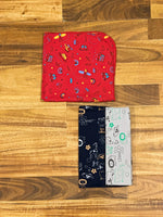 Baby Head Scarf / Bandana Bibs – Printed (Pack of 3)