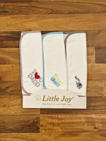Baby Burp Cloths / Face Towels – Embroidered Design (Pack of 3)