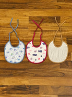 Baby Bibs Printed – String Tie Closure (Pack of 3)