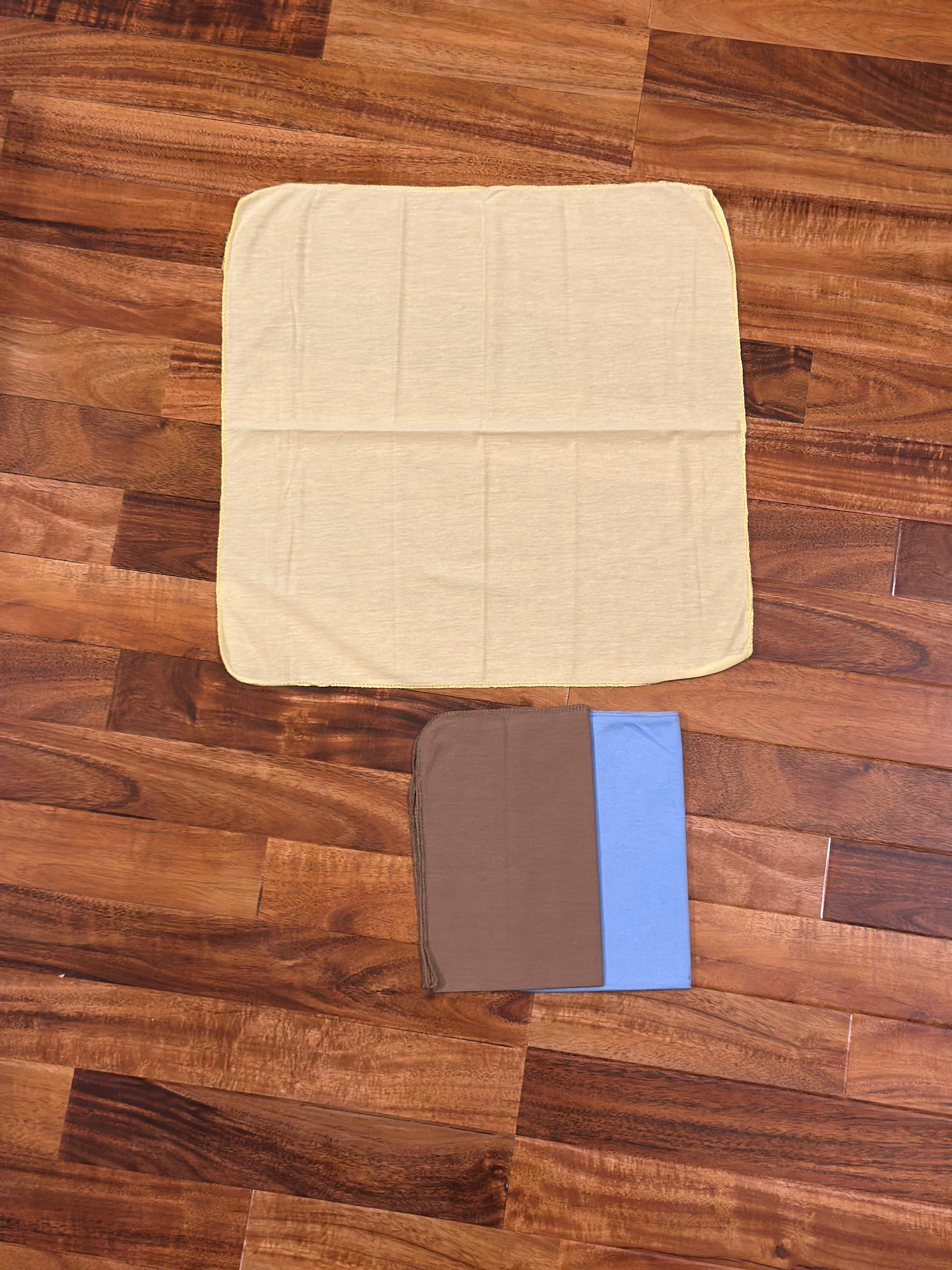 Baby Head Scarf Plain – Set of 3