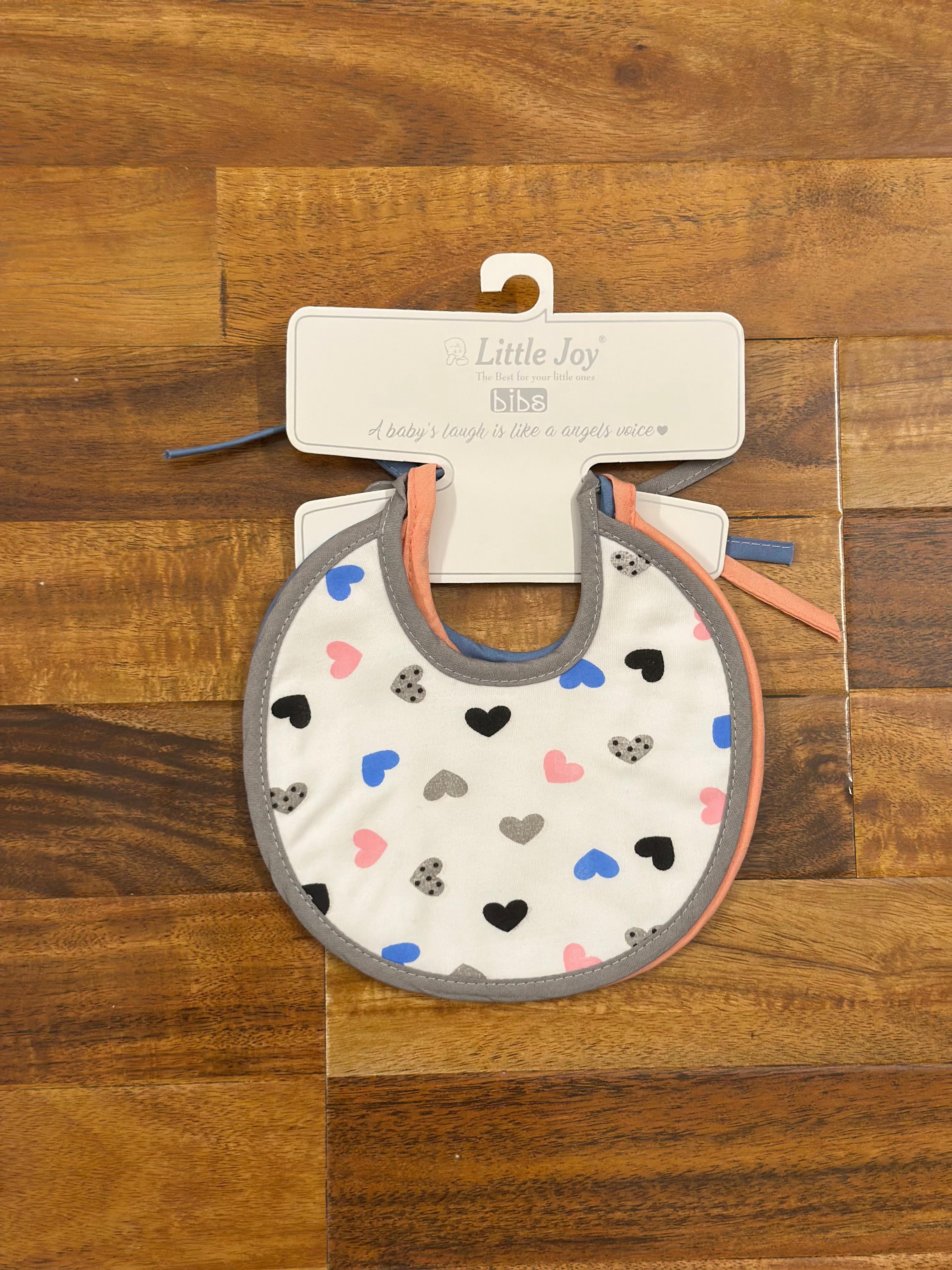 Baby Bibs Printed – String Tie Closure (Pack of 3)