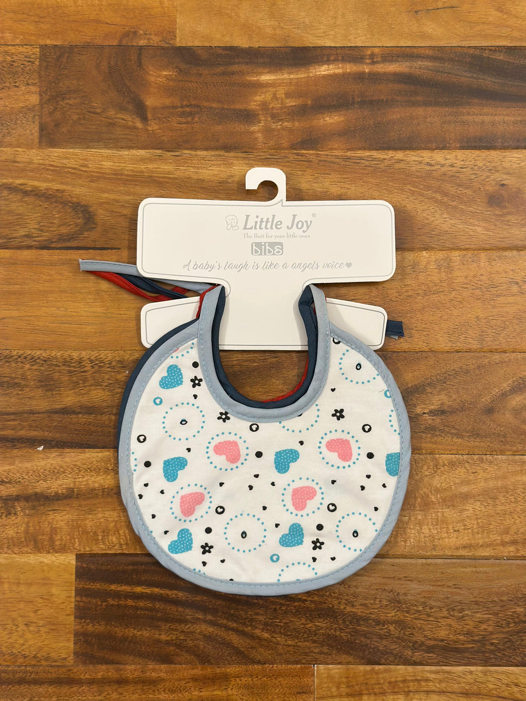 Baby Bibs Printed – String Tie Closure (Pack of 3)