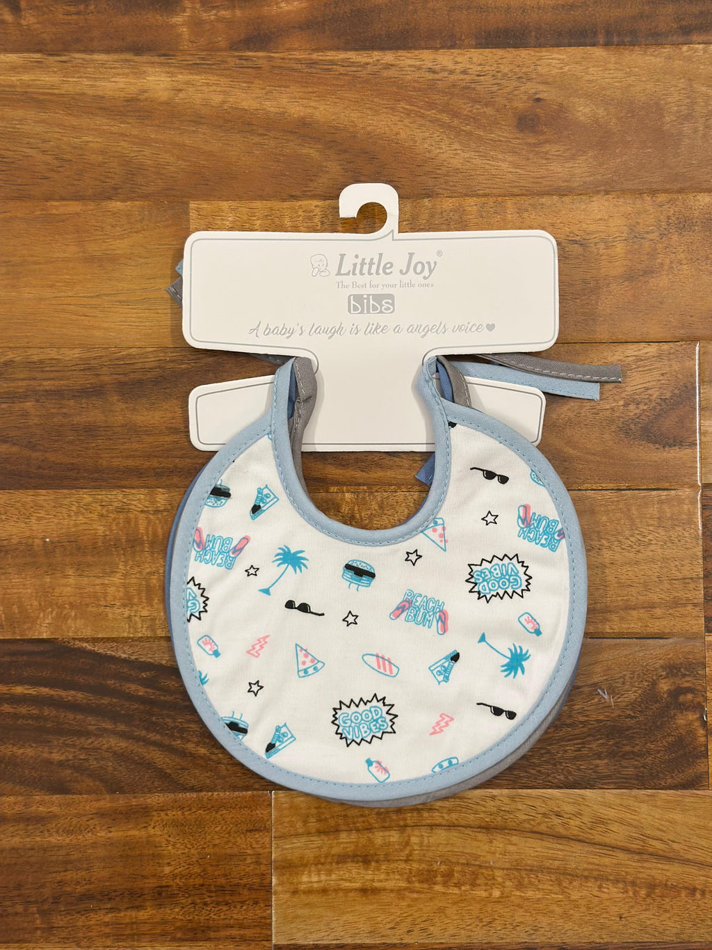 Baby Bibs Printed – String Tie Closure (Pack of 3)