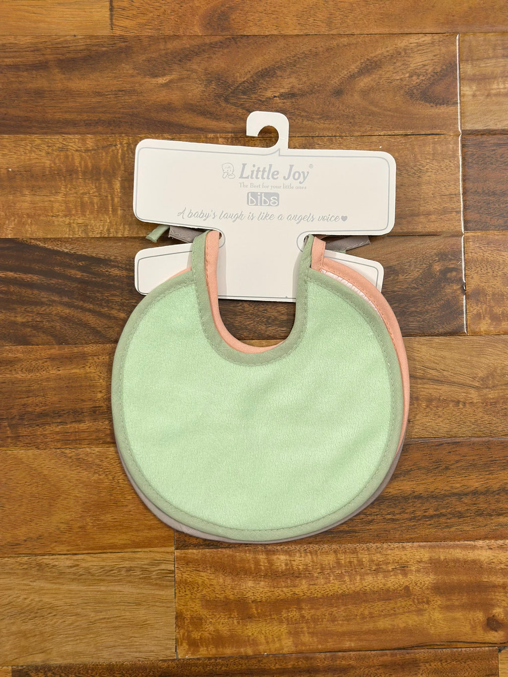 Baby Bibs Plain – String Tie Closure (Pack of 3)