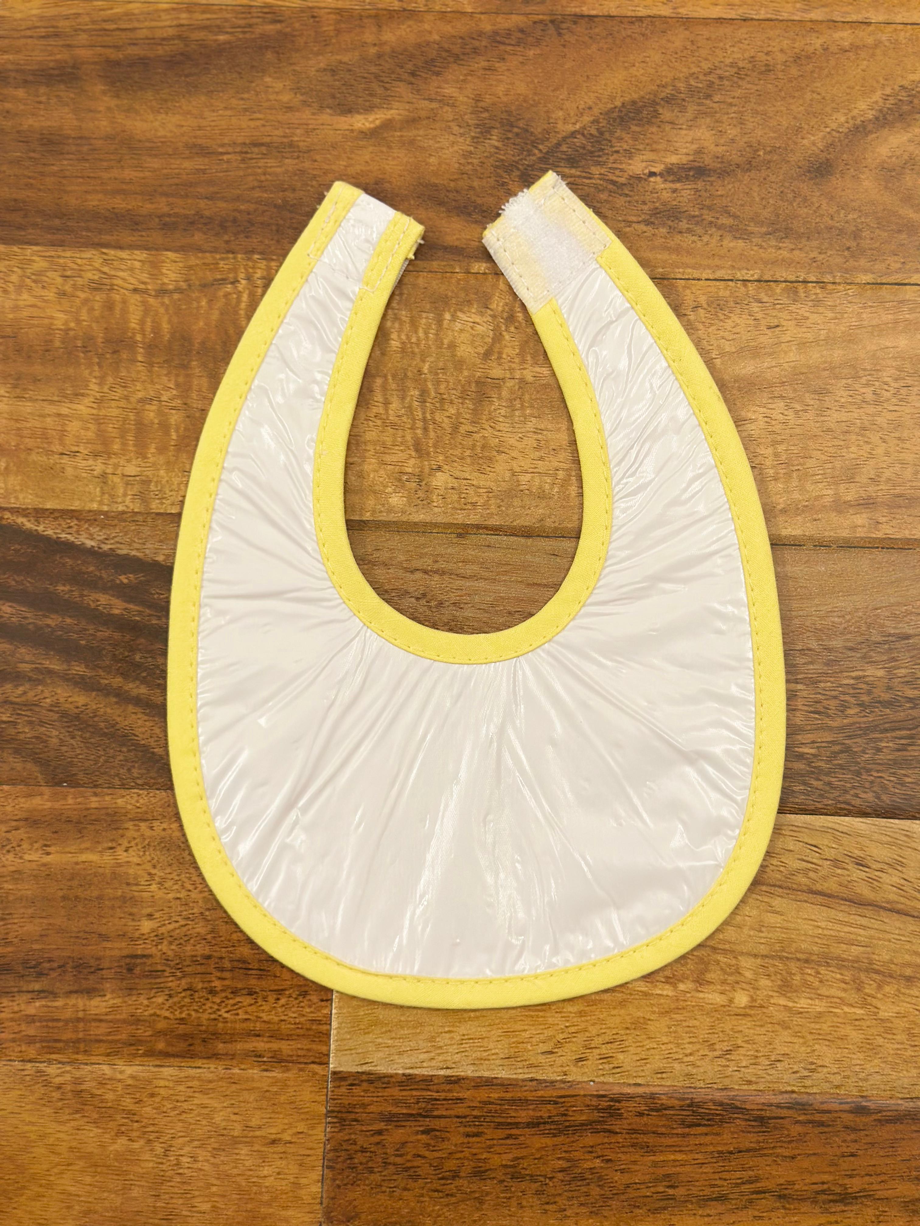 Baby Bibs Plain Stick-On – Set of 3