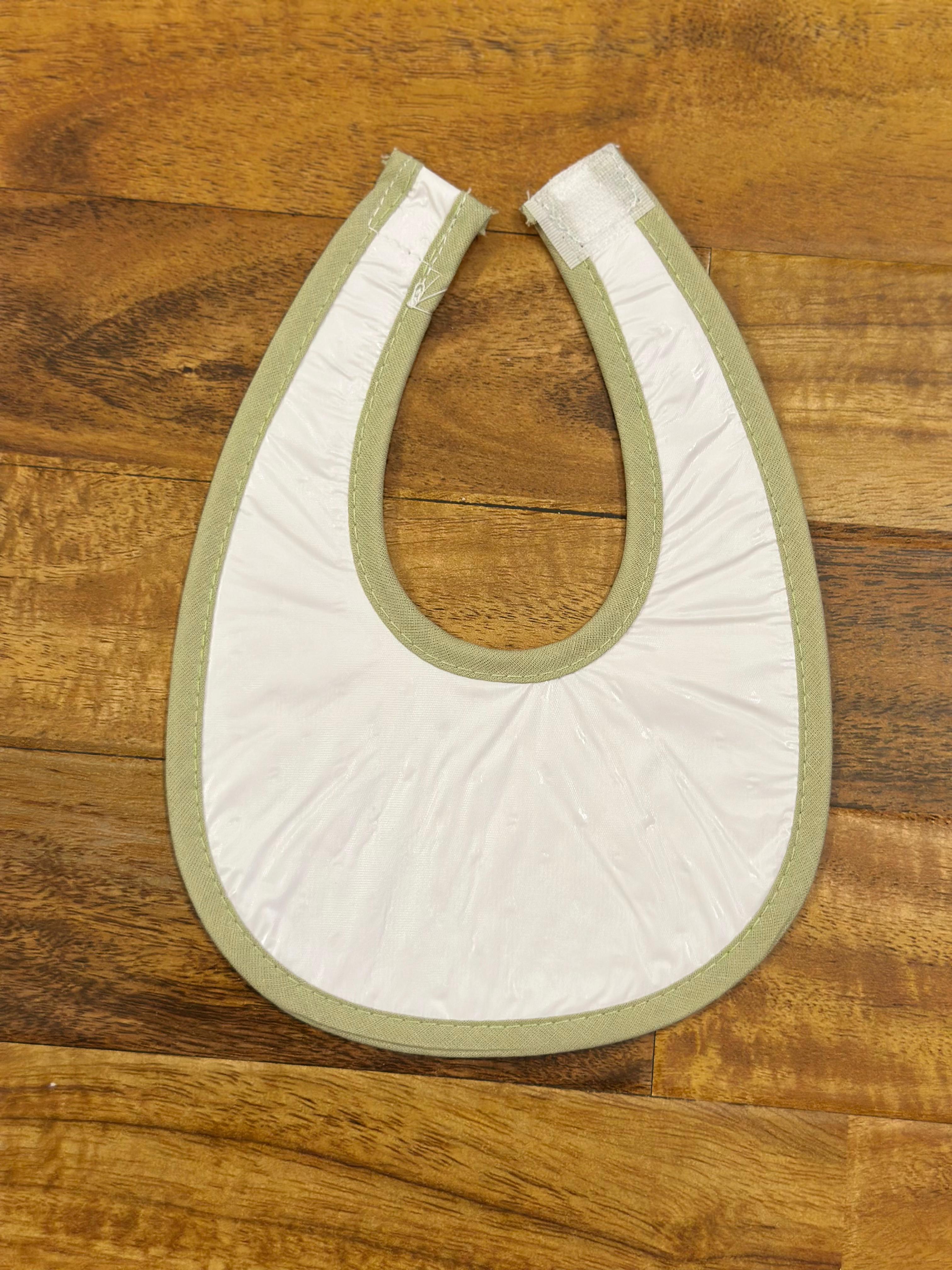Baby Bibs Plain Stick-On – Set of 3