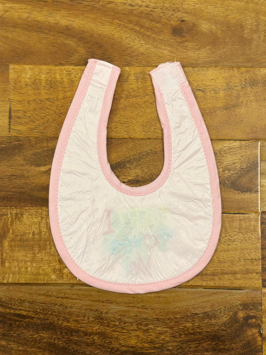 Baby Bibs Stick-On with Embroidery – Set of 3