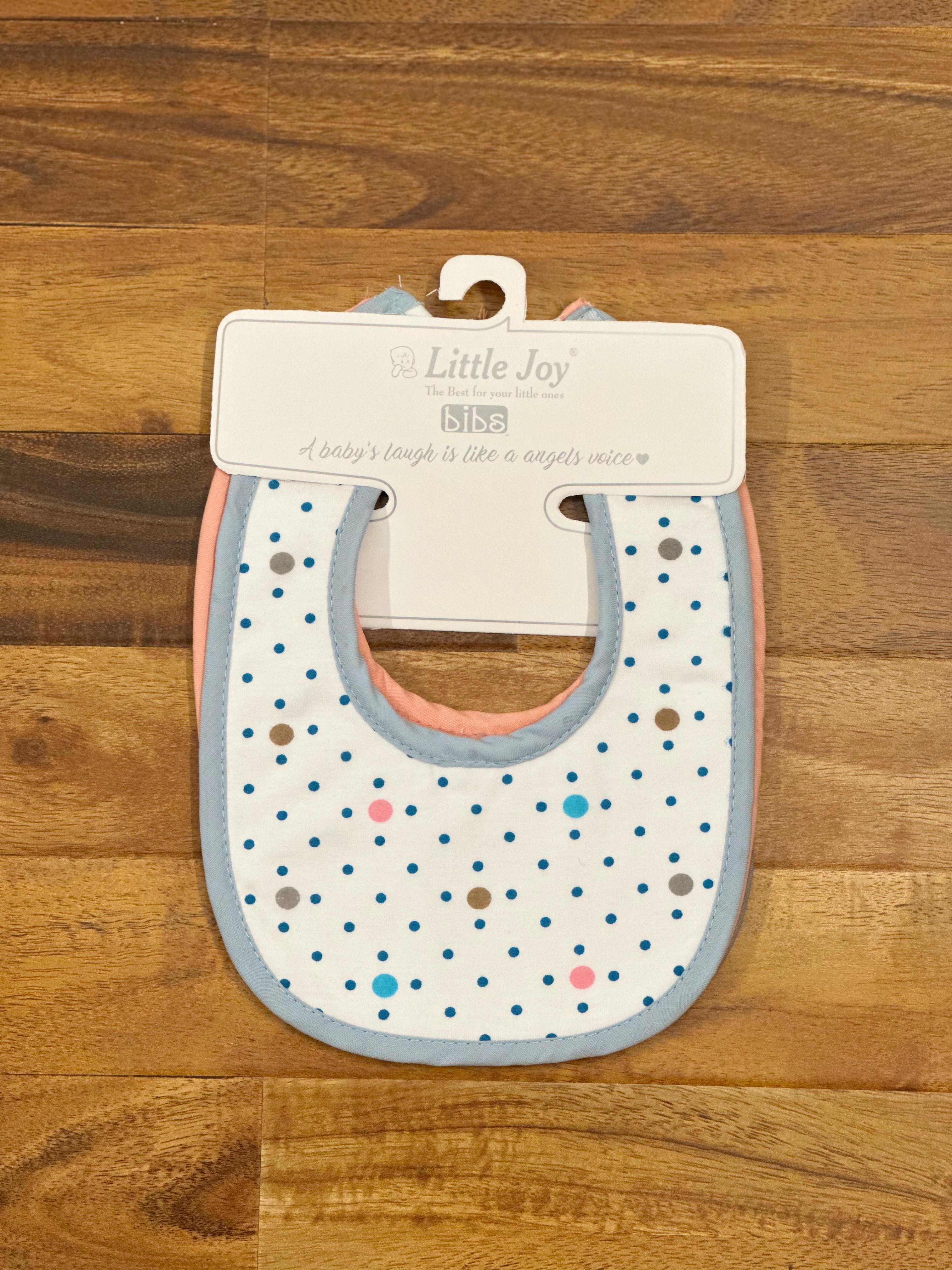 Baby Bibs Printed Stick-On – Set of 3