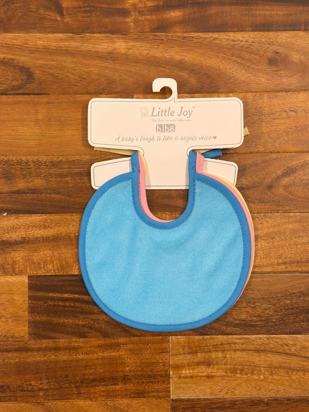 Baby Bibs Plain – String Tie Closure (Pack of 3)